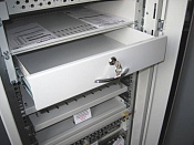 Ящик выдвижной для документации ЦМО ТСВ-Д-2U.450 2U 19" 450мм серый (упак.:1шт)