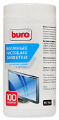 Салфетки Buro BU-Tscrl для экранов ЭЛТ мониторов/плазменных/ЖК телевизоров/мониторов с покрытием из 
