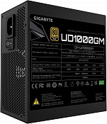 Блок питания Gigabyte ATX 1000W GP-UD1000GM 80+ gold (24+4+4pin) APFC 120mm fan 8xSATA Cab Manag RTL