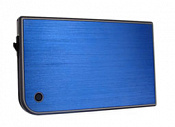 Внешний корпус для HDD/SSD AgeStar 3UB2A14 SATA II USB3.0 пластик/алюминий синий 2.5"