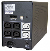 Источник бесперебойного питания Powercom Imperial IMP-2000AP 1200Вт 2000ВА черный