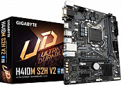 Материнская плата Gigabyte H410M S2H V2 Soc-1200 Intel H470 2xDDR4 mATX AC`97 8ch(7.1) GbLAN+VGA+DVI