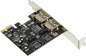 Контроллер PCI-E ASM1061 SATA III 2xE-SATA 2xSATA Ret