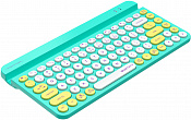 Клавиатура A4Tech Fstyler FBK30 зеленый USB беспроводная BT/Radio slim Multimedia (FBK30 AVOCADO)