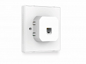 Точка доступа TP-Link EAP115-Wall N300 Wi-Fi белый