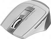 Мышь A4Tech Fstyler FB35 белый/серый оптическая (2000dpi) беспроводная BT/Radio USB для ноутбука (6b