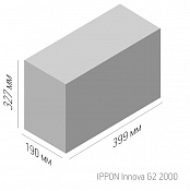 Источник бесперебойного питания Ippon Innova G2 2000 1800Вт 2000ВА черный