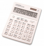 Калькулятор бухгалтерский Citizen SDC-444XRWHE белый 12-разр.