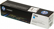 Картридж лазерный HP 126A CE311A голубой (1000стр.) для HP LJ CP1025