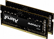 Память DDR4 2x8Gb 2666MHz Kingston KF426S15IBK2/16 Fury Impact RTL PC4-21300 CL15 SO-DIMM 260-pin 1.