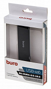 Разветвитель USB 3.0 Buro BU-HUB4-0.5-U3.0 4порт. черный