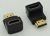 Адаптер аудио-видео 90 Deg HDMI (m)/HDMI (f) 1зв