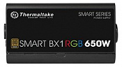 Блок питания Thermaltake ATX 650W Smart BX1 RGB 80+ bronze (24+4+4pin) APFC 120mm fan color LED 6xSA