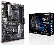 Материнская плата Asus PRIME B450-PLUS Soc-AM4 AMD B450 4xDDR4 ATX AC`97 8ch(7.1) GbLAN RAID+DVI+HDM
