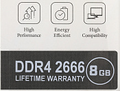 Память DDR4 8Gb 2666MHz AGi AGI266608UD138 UD138 RTL PC4-21300 DIMM 288-pin 1.2В Ret