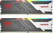 Память DDR5 2x32Gb 5200MHz Patriot PVVR564G520C40K Viper Venom RGB RTL Gaming PC5-41600 CL40 DIMM 28